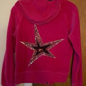 Vintage velour Bebe jacket